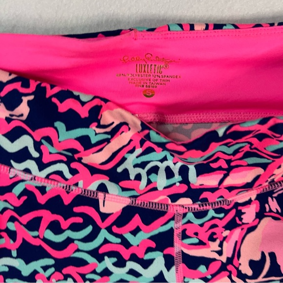 Lilly Pulitzer Set of 4 Luxetic Leggings Small - Picture 7 of 11